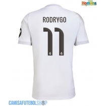 Camisa de time de futebol Real Madrid Rodrygo Goes #11 Replicas 1º Equipamento 2025-26 Manga Curta